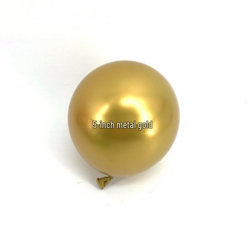 Pearlescent Metal Balloons - 5", 10", 12" for Wedding, Party, Mall Decorations & Anniversaries