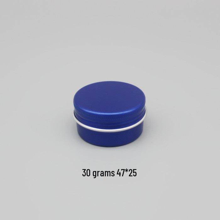 5g-250g Multi-Size Multi-Color Threaded Aluminum Tea Box Metal Can