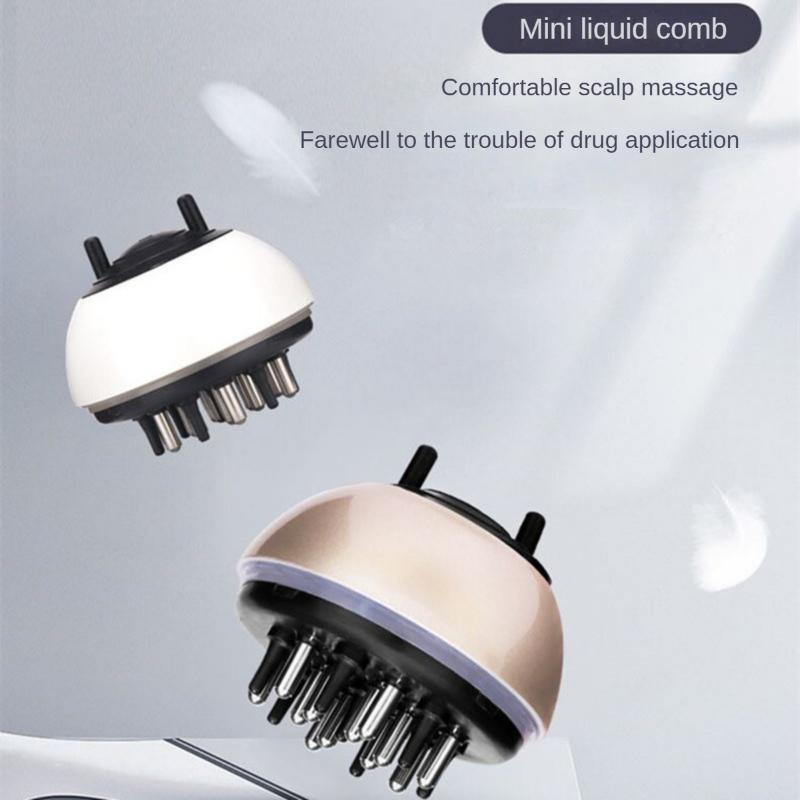 Scalp Applicator Liquid Comb for Hair Scalp Treatment Essential Oil Guiding Massager Brush Hair Growth Serum Oil Apply Device