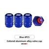 4pcs Car Logo Wheel Tire Valve Core Cap Auto Styling Accessories For Toyota Gazoo Racing TRD Corolla Yaris Chr Auris Rav4 Prado