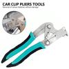 Auto Repair Tool Car Clip Fastener Pliers for Interior Trim Rubber Plastic Rivets Nut Remover Automotive Tool
