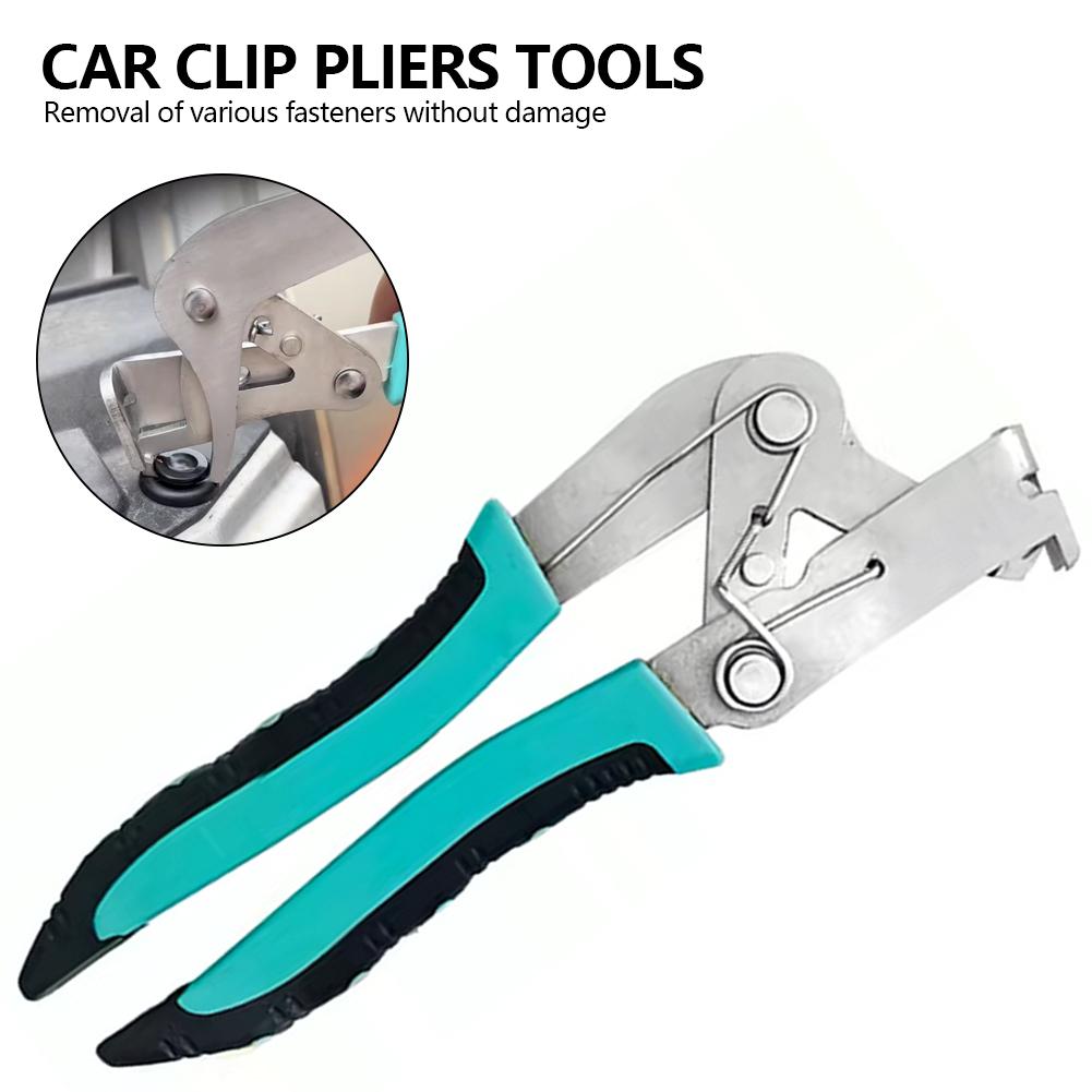 Auto Repair Tool Car Clip Fastener Pliers for Interior Trim Rubber Plastic Rivets Nut Remover Automotive Tool