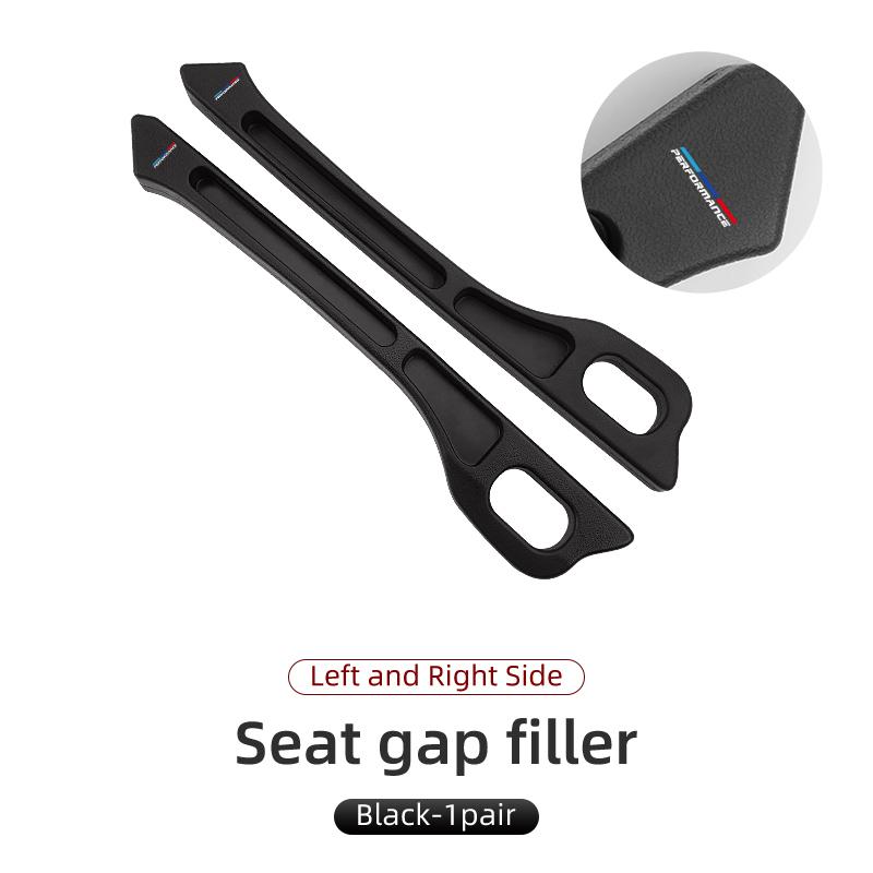 tclvr3 Car Seat Gap Filler Seat Side Crevice Filler Strip Badge Auto Accessories For BMW 1 2 3 5 7 Series X1 X2 X3 X4 X5 X6 G20 G30 G11