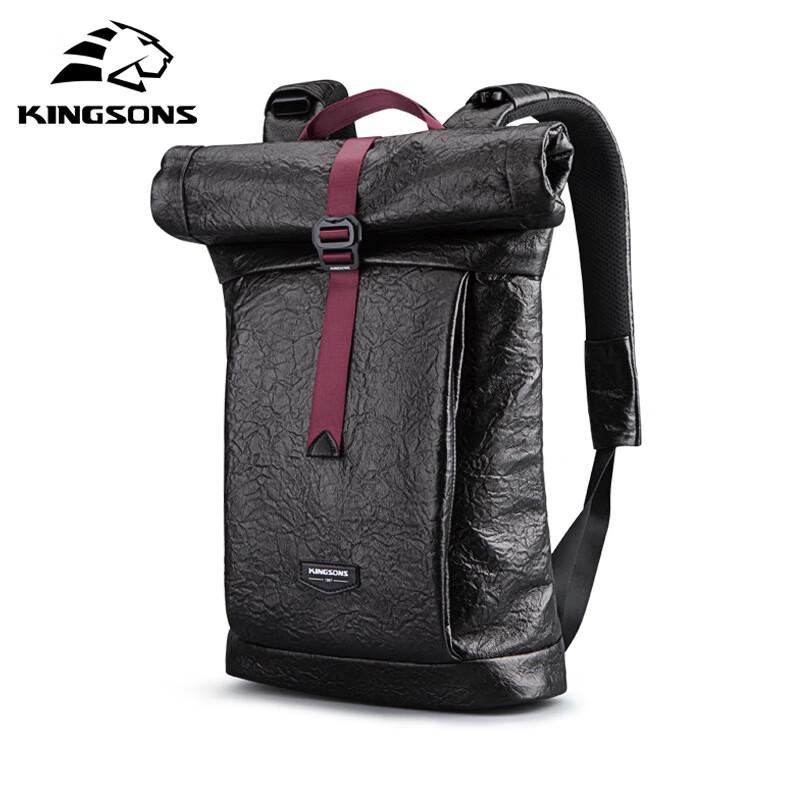 Jinshengs Retro Splash-Proof Laptop Backpack