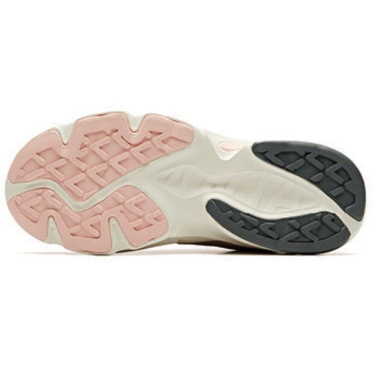 New ANTA Chunky Sneakers Women's Low Top Gray/White/Pink 12948882-3