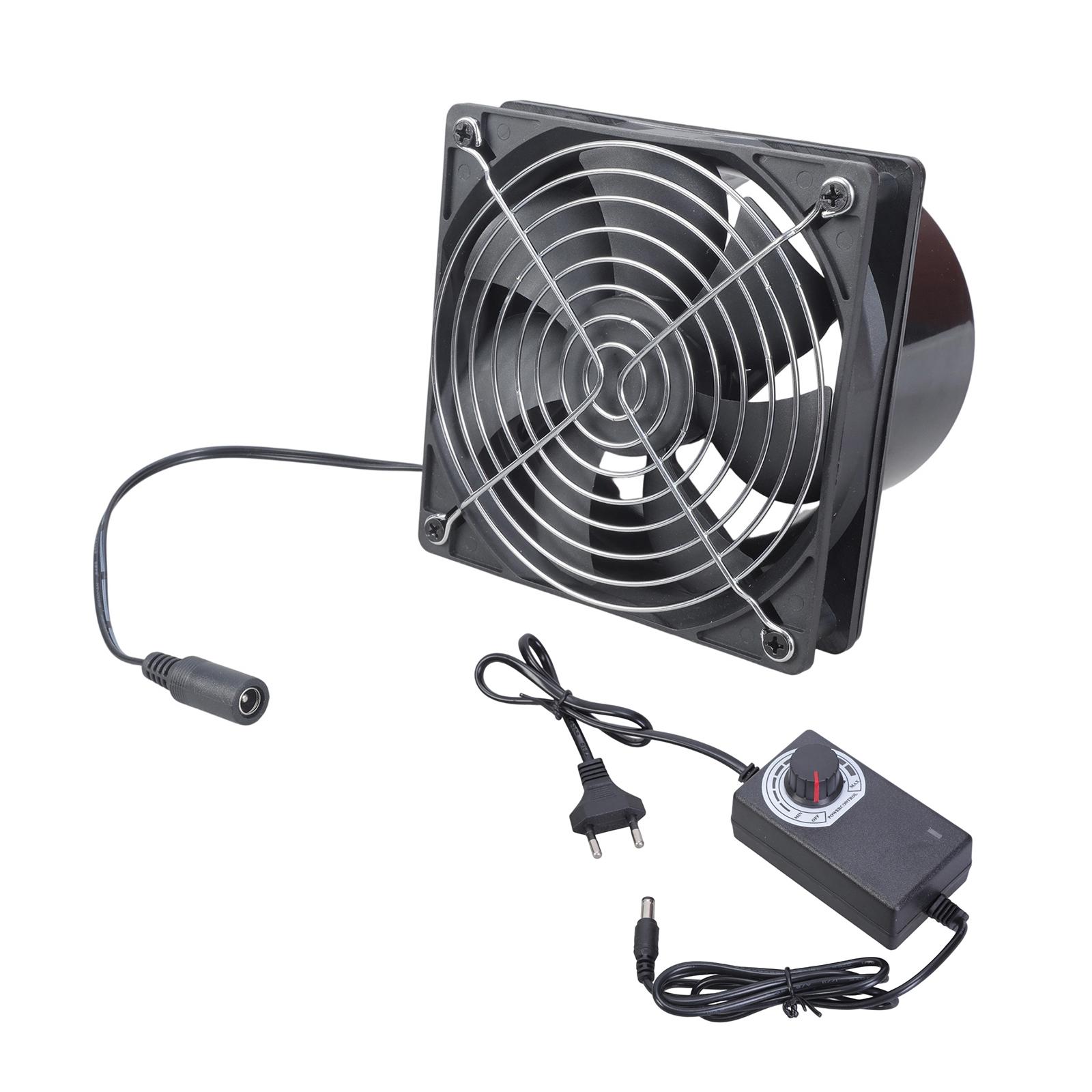 

4 Inch Plastic Duct Fan With 163cm Power Cord Ideal For Engravers Welding Fume Removal And Hobbyist Applications 1