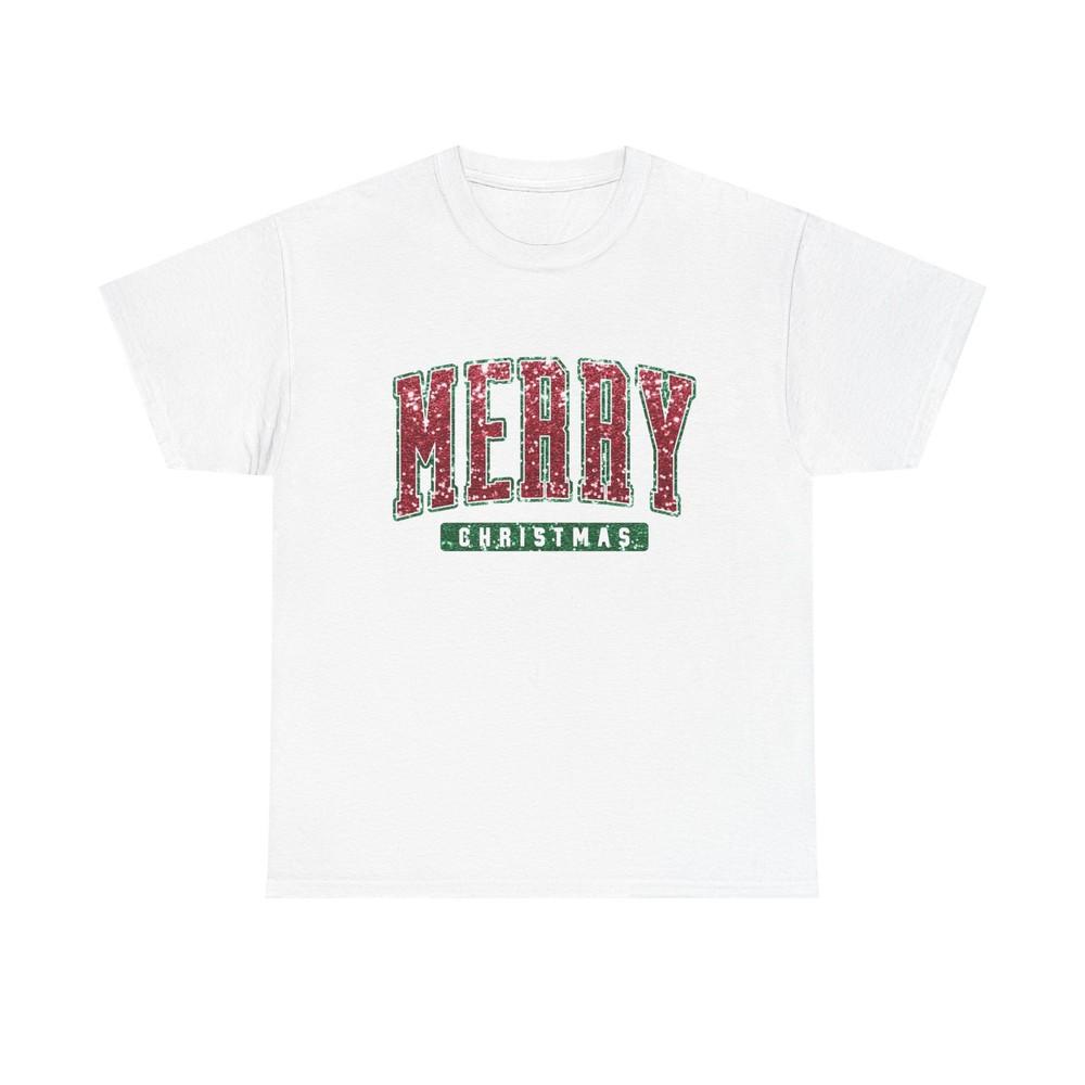 Merry Christmas Festive Holidays Graphic T Shirt NEW Unisex Heavy Cotton Tee Unisex T-Shirt XL
