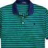 Polo Ralph Lauren Color Block Striped Logo Embroidered Short Sleeve Polo Shirt Men tops Green MNPOKNI1N821162-300