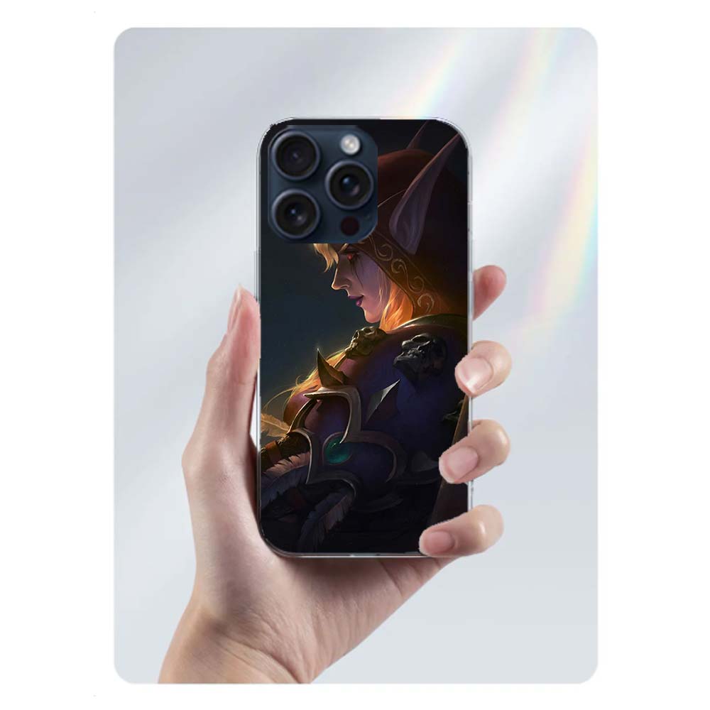 W-World Of W-Warcraft Elf Clear Phone Case For Iphone 17 Air 16 Pro Max 15 Pro 14 Plus 17E 16E 11 13 12 Mini Cover Cases Fundas