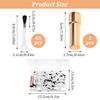66 Pcs Nail Polish Brush, Disposable Nail Polish Brushes with 1 Pc Brush Head Holder Dip Liquid Replacement Soft Bristles Nails Gel Liquid Brushes