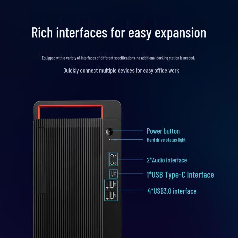 Lenovo Kaitian M90h G1s Domestic Xinchuang Desktop PC (CN version)