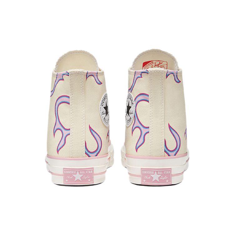 Converse X Golf Le Fleur Chuck 70 Hi "Pink Flames" Sneakers 172398C