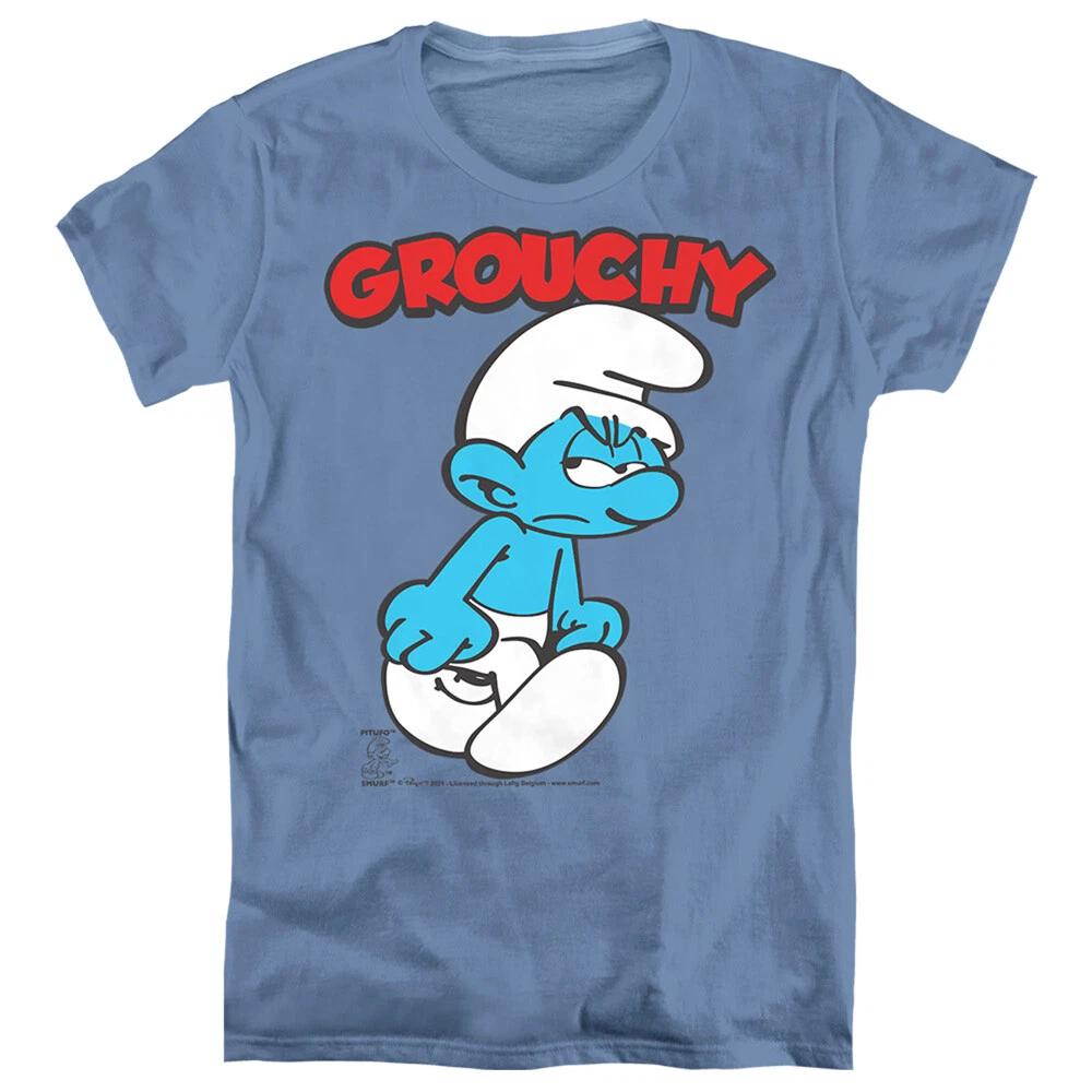 The Smurfs  Grouchy  Women s T-Shirt S