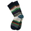 American Light Luxury Retro Ethnic Style Thick Line Kaji Street Style Couple Medium Tube Stacking Socks Children