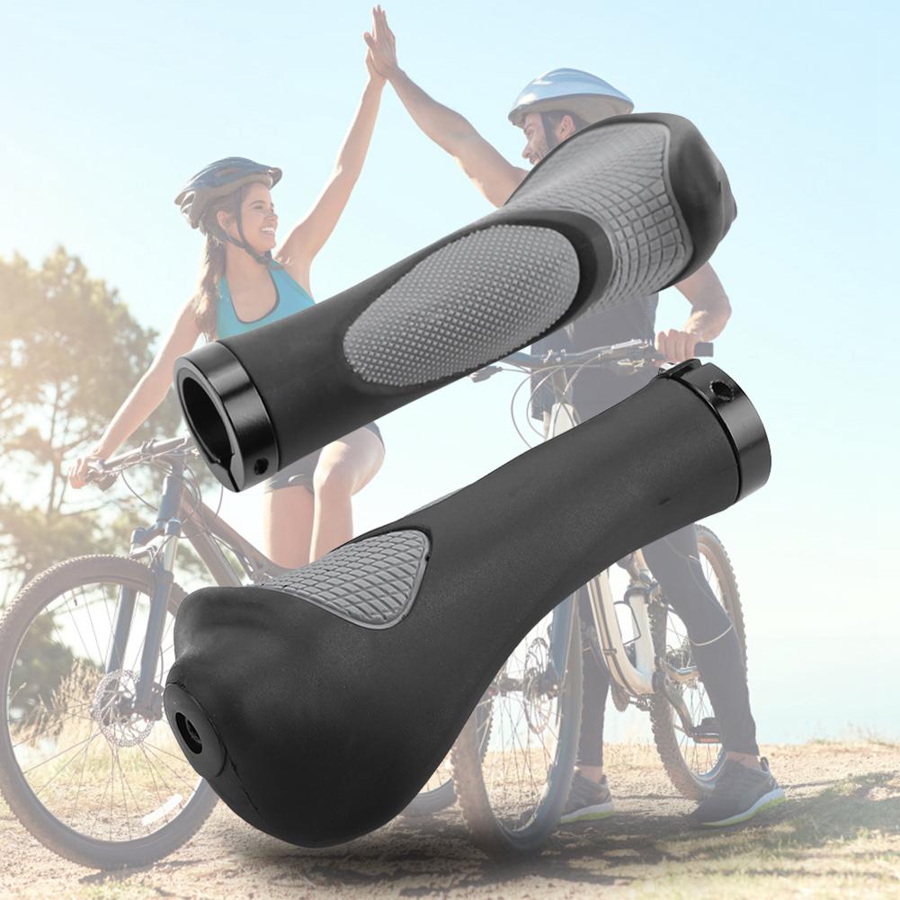 1 Pair Anti Slip Ergonomic Handlebar Grips Protector for Bicycle Mountain Bike (#2)