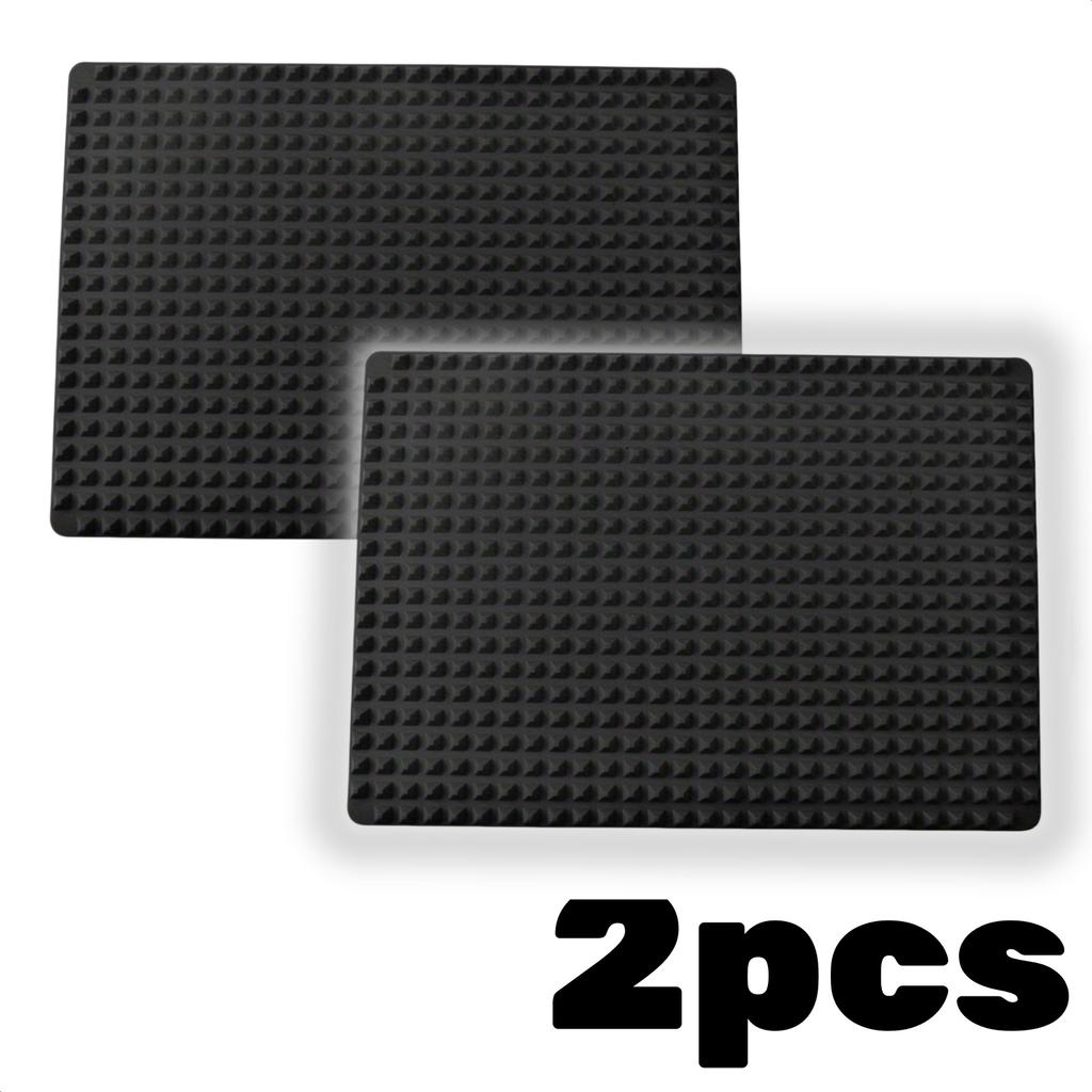 Non-Stick Silicone Baking Mat 16*11in Pyramid Cooking Mat BPA Free Pan For Baking Microwave Oven Easy Cleanup Roast Chicken Mat