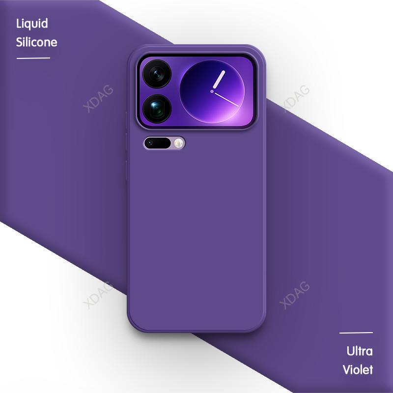Soft Back Cover Phone Case for Xiaomi 17 Pro Max Ultra 5G Funda Liquid Silicone TPU Simple Original Shell 17Pro 17Ultra Xiaomi17