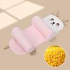 Cotton Baby Support Pillow Adjustable Infant Head Cushion for Newborns 0-12 Months Ergonomic Design Baby Crib Pillow