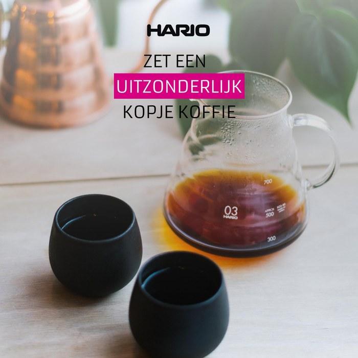 HARIO V60 Range Server Coffee Dripper 800ml Clear XGS-80TB
