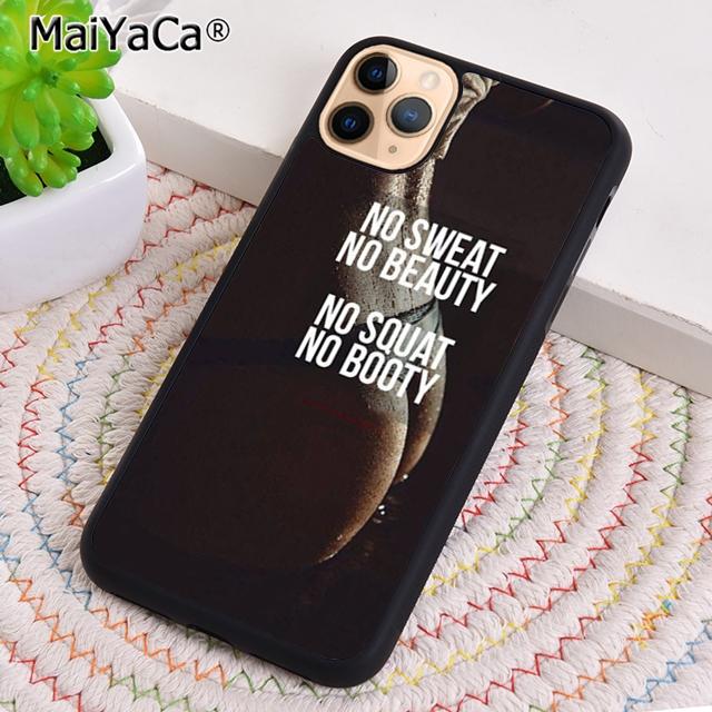 

MaiYaCa Gym Fitness Bodybuilding Phone Case Shell For iPhone 17 Air 12 13 16 pro max 15 14 plus Cover coque iPhone 17Air
