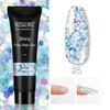 ROSALIND 15ml Γυαλιστερό Poly Nail Gel 6 χρωμάτων Quick Builder Extension UV λάμπα