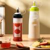 1Pieces 350/650ml Quantitative Sauce Squeeze Bottle With Nozzle Ketchup Oil Bottle Outdoor Tableware