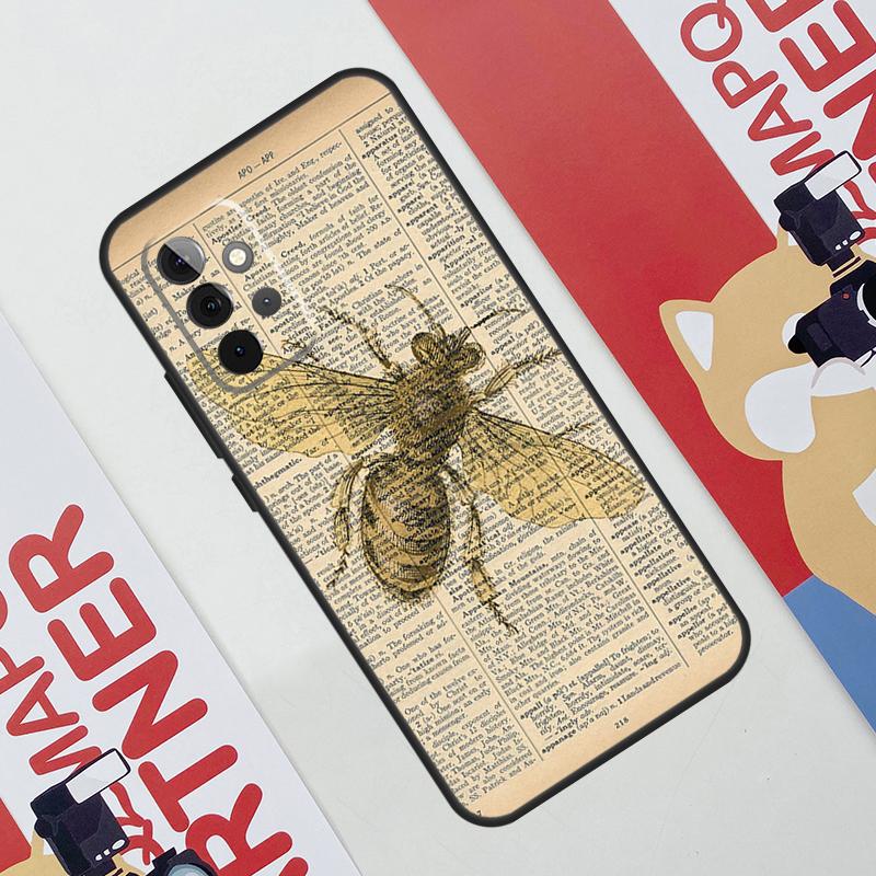 Bee Honey Case For Samsung Galaxy A53 A16 A26 A36 A56 A55 A35 A15 A52 A32 A12 A33 A13 A14 A34 A54 A17