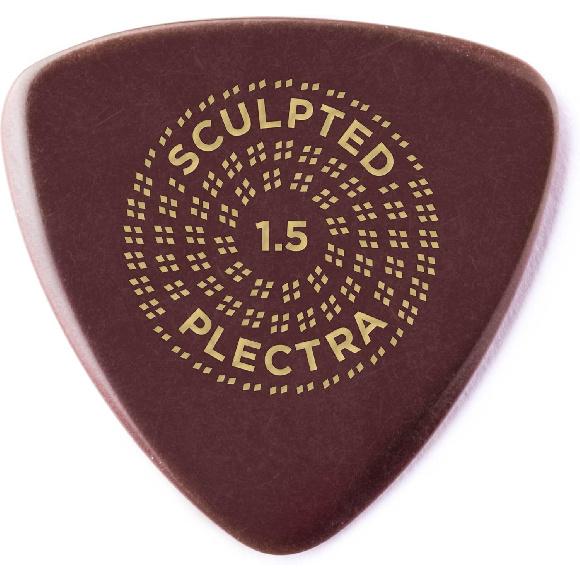 JIM DUNLOP 517P150 Primetone Small Triangle Smooth Pick 1.5mm- 3 Pack