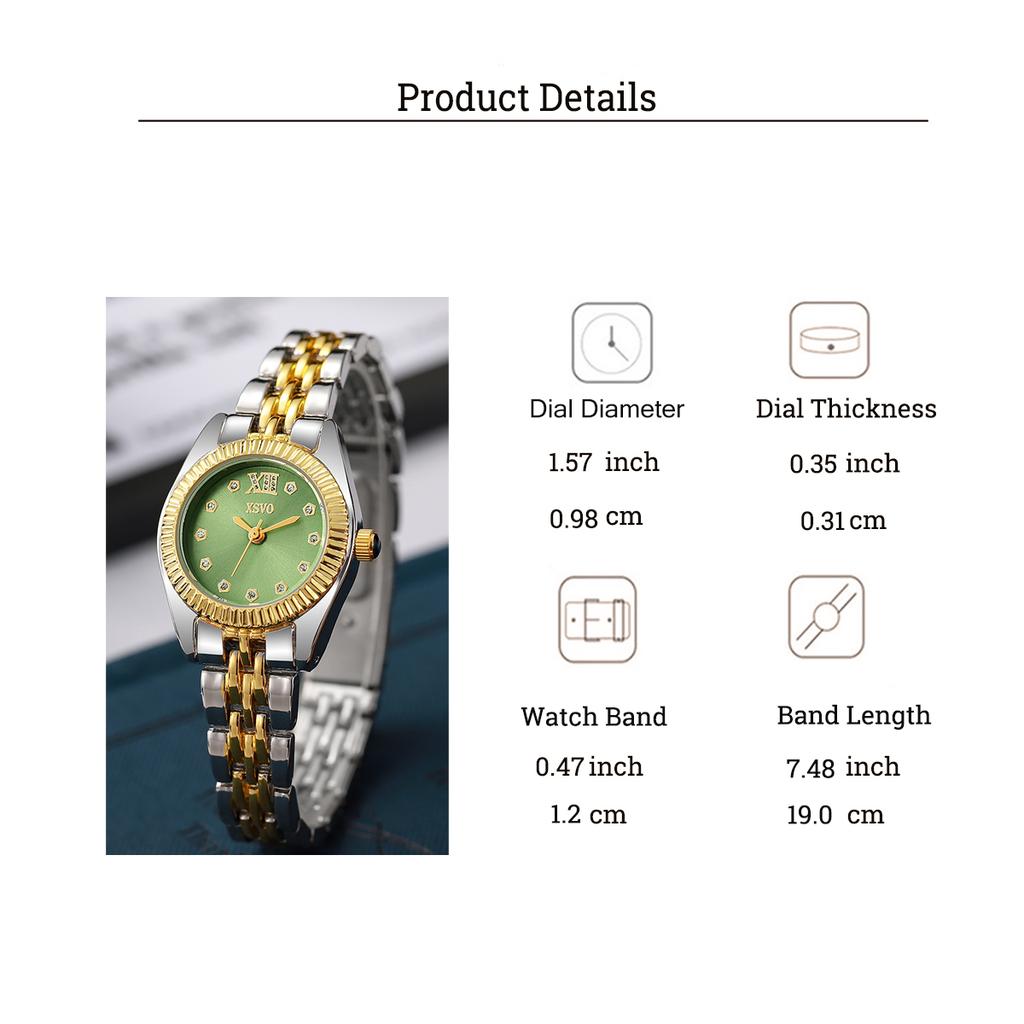 Fashion business Alloy Material Men's quartz watch set of 3, suitable for daily wear, Thanksgiving, Christmas gifts