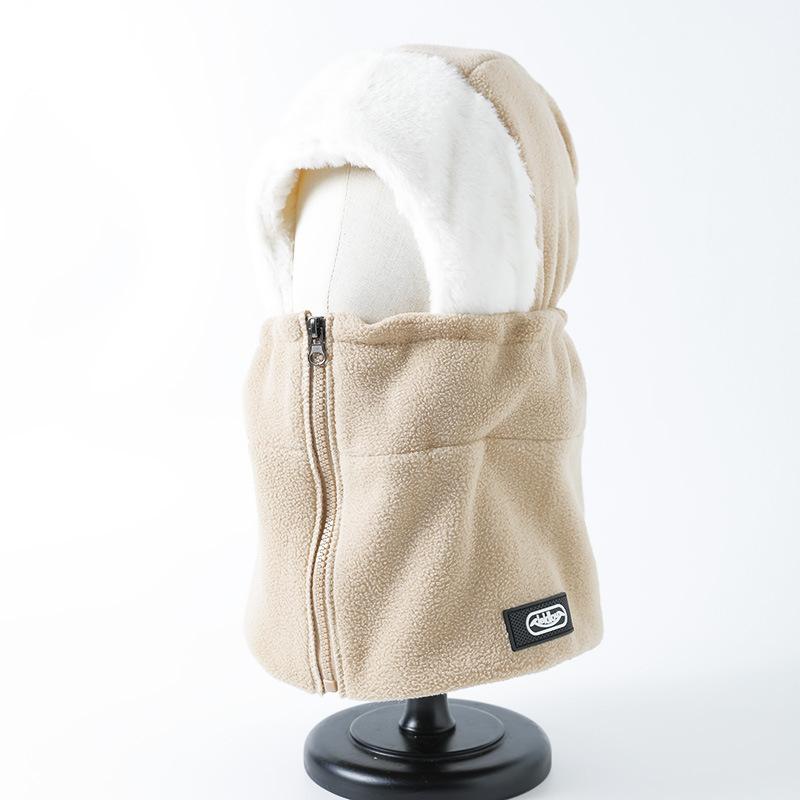 

Ветрозащитная шапка Мужская зимняя велосипедная теплая маска Утолщенный шарф для защиты ушей Головной убор Велосипедная холодостойкая хлопковая шапка Лей Фэн хаки