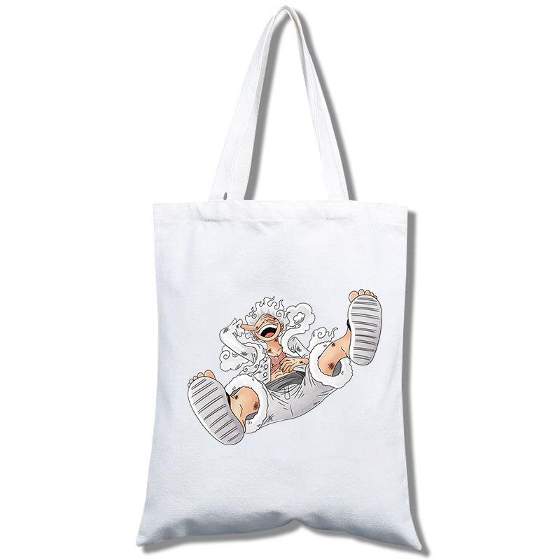 One Piece Nika Form Printed Canvas Bag