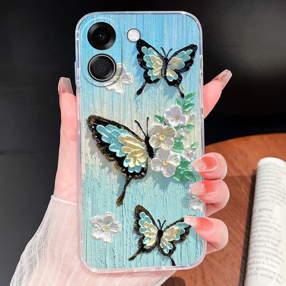 For Poco X8 Pro Max 5G Phone Case Leisure Style Soft Cover Transparent Silicone Funda For Poco X 8 Lightweight Anti Drop Bumper