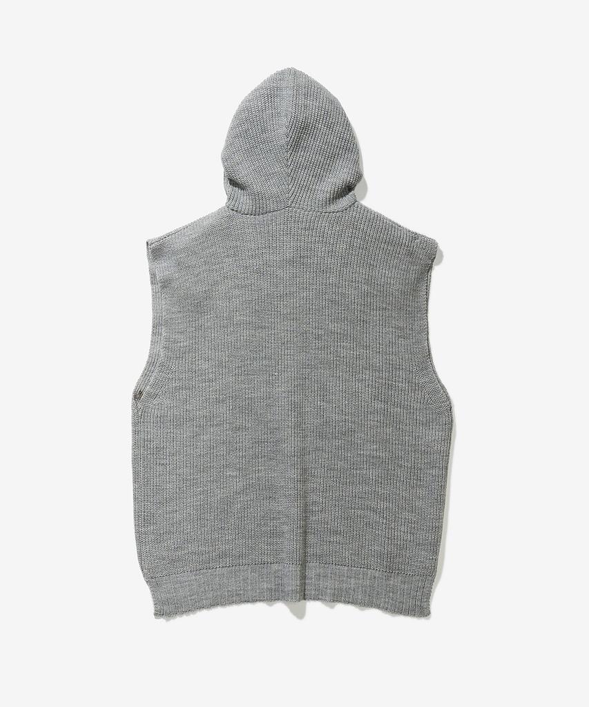 VASTIC Star Knit Hoodie Vest_Melange