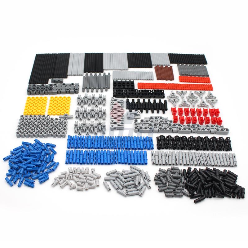 MOC Bricks Technical Accessories Gear Pin Axle Link Turntable
