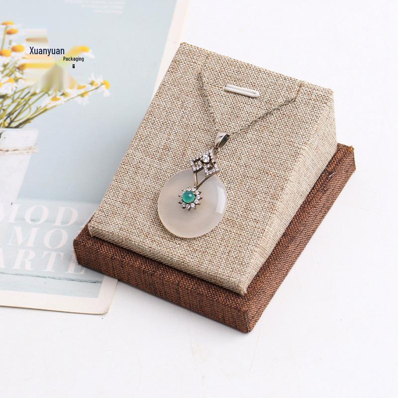 Coffee Right-Angle Beveled Pendant Holder Display Stand