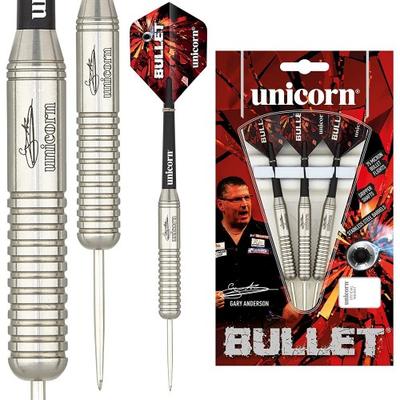 unicorn Bullet Dartpfeile aus Edelstahl (Packung mit 3)