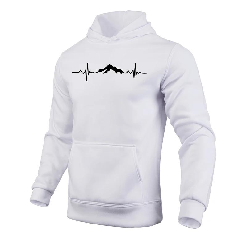 2025 Fashion Hoodies for Men High Quality Hooded Long Sleevd Sweatshirts All Season Daily Casual Sports Pullover Fitness Top