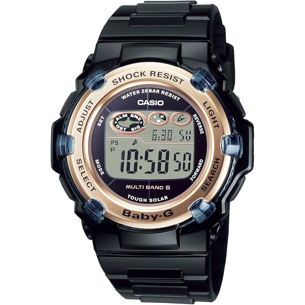 Casio] Wristwatch BABYGY [Genuine Japan] Radio Wave Solar Super Illuminator BGR-3003U-1JF Ladies ...