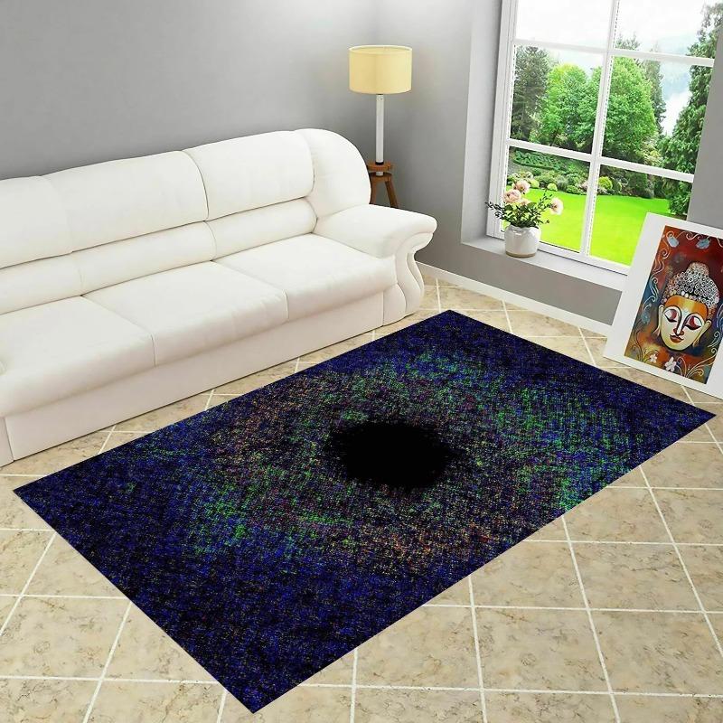 Dywan 3D Dywan z Wzorem 3D z Głębokimi Dołami Dywan z Pęknięciami 3D Maty z Iluzją Optyczną z Popularnym Dywanikiem na Dywany Bardzo Modny