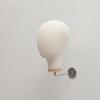 Wall-Mounted Mannequin Head Stand Space-Saving with Wall Bracket