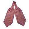Men Vintage Self Tie Paisley Elegant Ascot Cravat Neck Scarf
