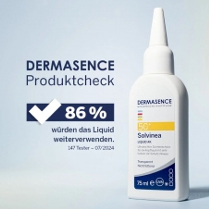 Dermasense Solvinea SPF50+ Scalp Care Liquid 75ml