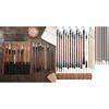 24Pcs Calligraphy Brush Pen Chinese Painting Brush Antithetical Couplet Writing Brush for Beginner Artist Adult Kid
