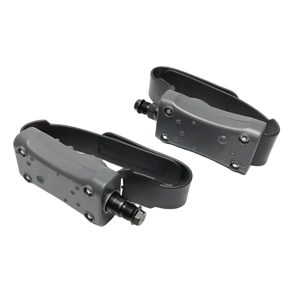 Nonslip Exercise Bike Pedals Cycling Equipment Fitness Bike Pedals Plastic Texture Suitable for Indoor Training Use