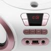 Adler-Europe AD 1181 Boombox FM radio USB White/Copper