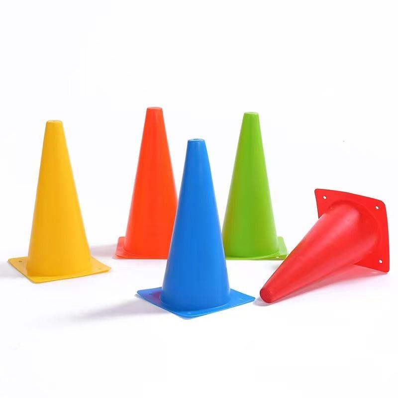 32cm Multi-functional Training Cones for Football, Taekwondo, and Obstacle Courses