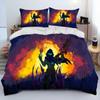 3D VALORANT Game Gamer Cartoon Comforter Bedding Set,Duvet Cover Bed Set Quilt Cover Pillowcase,king Queen Size Bedding Set Kids