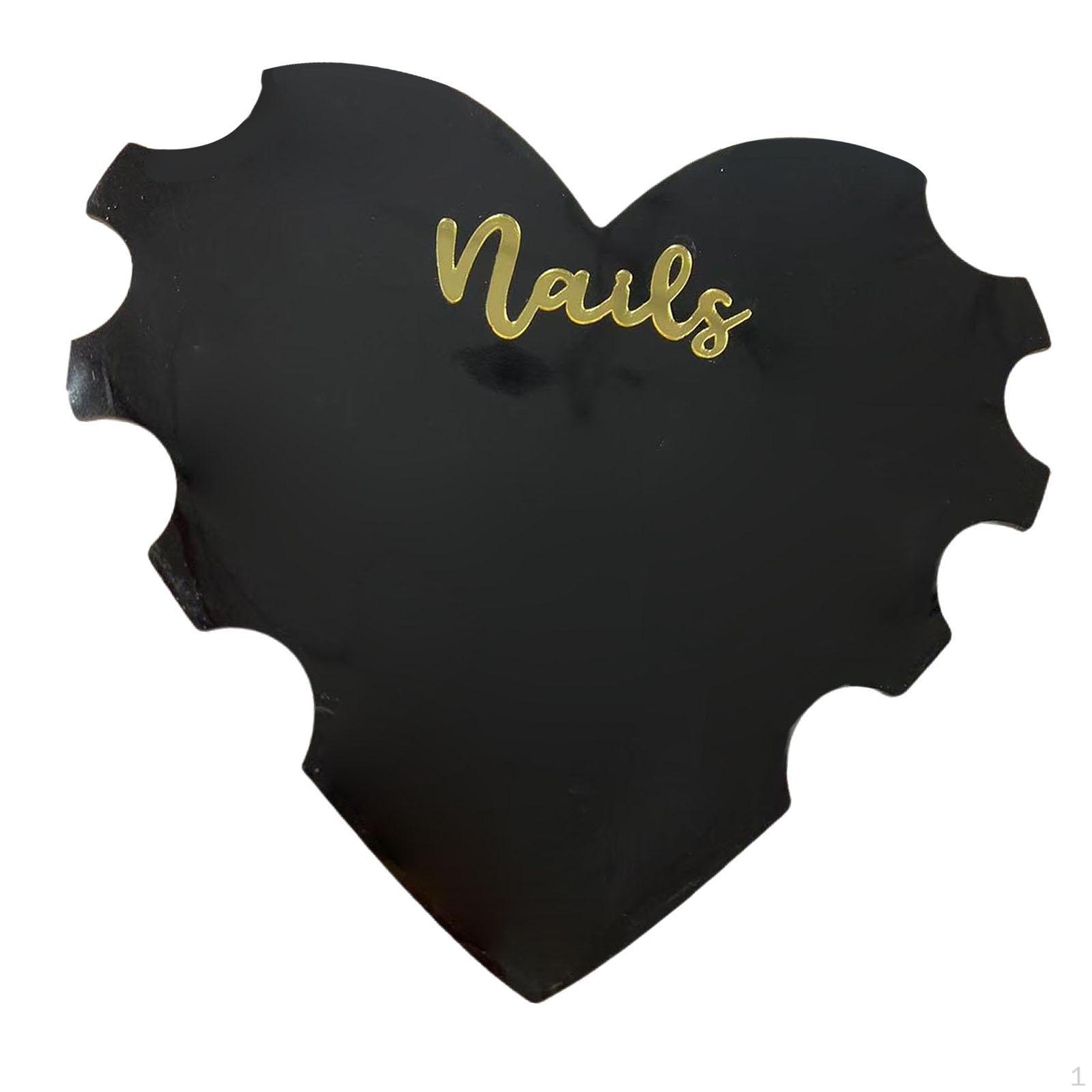 

Акриловые Ногти Фото Реквизит Дисплей Декоративная Табличка Многофункциональный Техник по Ногтям black