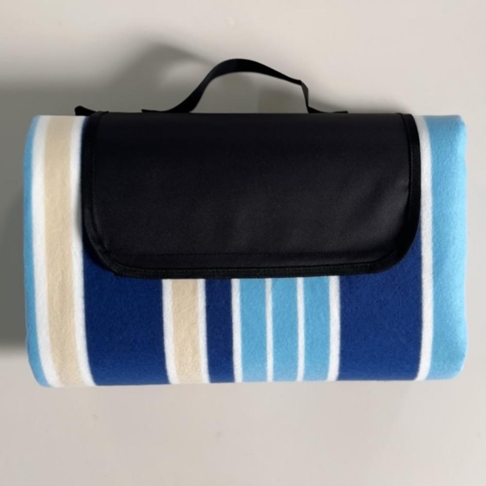 Sammet Tjock Fuktsäker Matta Bärbar Praktisk Matta Mode Ny Utomhus Camping Filt