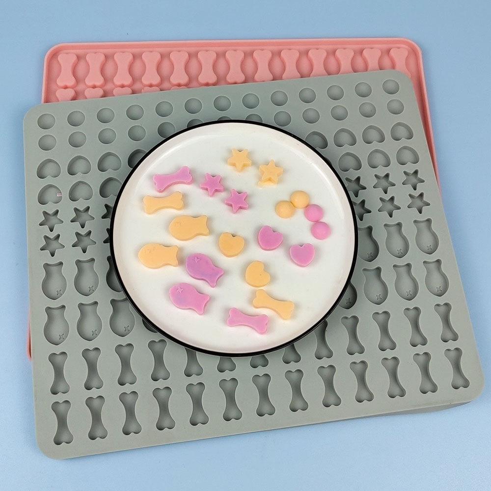 Silicone Cookie & Chocolate Baking Molds –Star Bone Fish Shaped DIY Decoration Mold Set